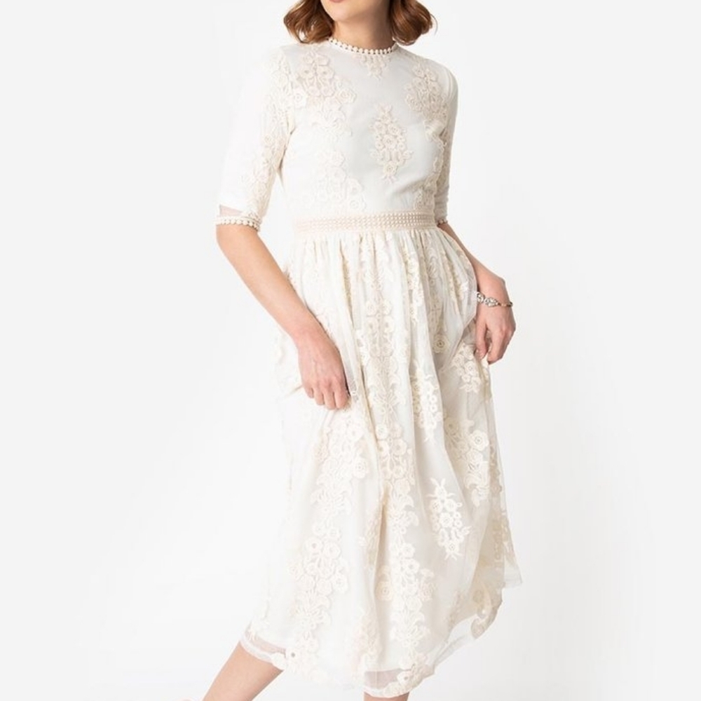 Unique Vintage Lace dress